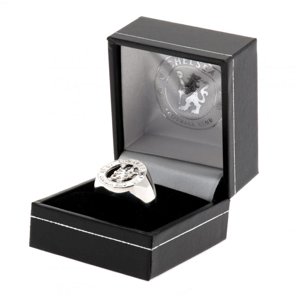 Chelsea FC Sterling Silver Ring Large - Shop Jewellery At Gift Moments - 2