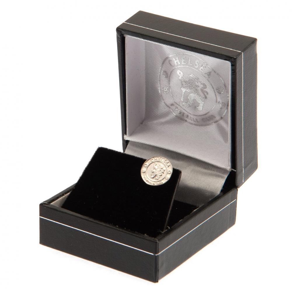 Chelsea FC Sterling Silver Stud Earring - Shop Jewellery At Gift Moments - 1