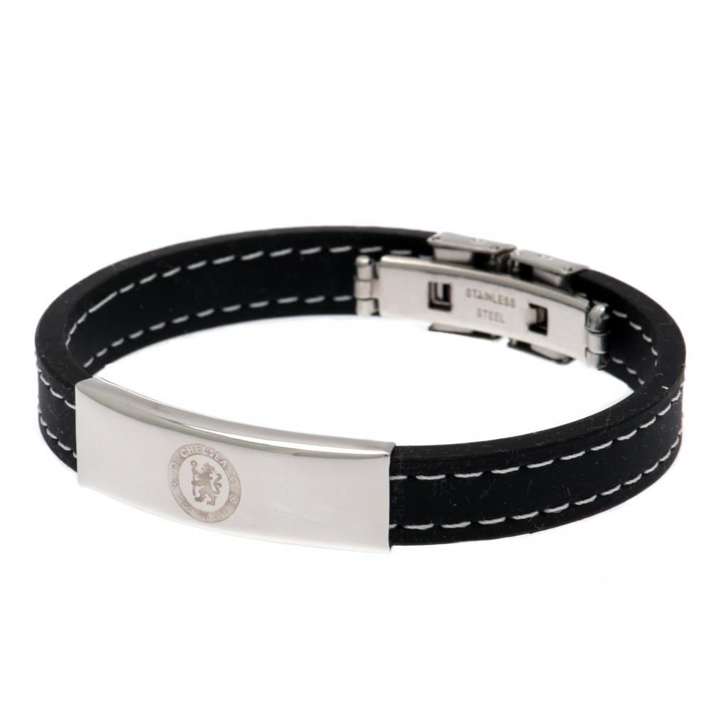 Chelsea FC Stitched Silicone Bracelet - Shop Jewellery At Gift Moments - 1