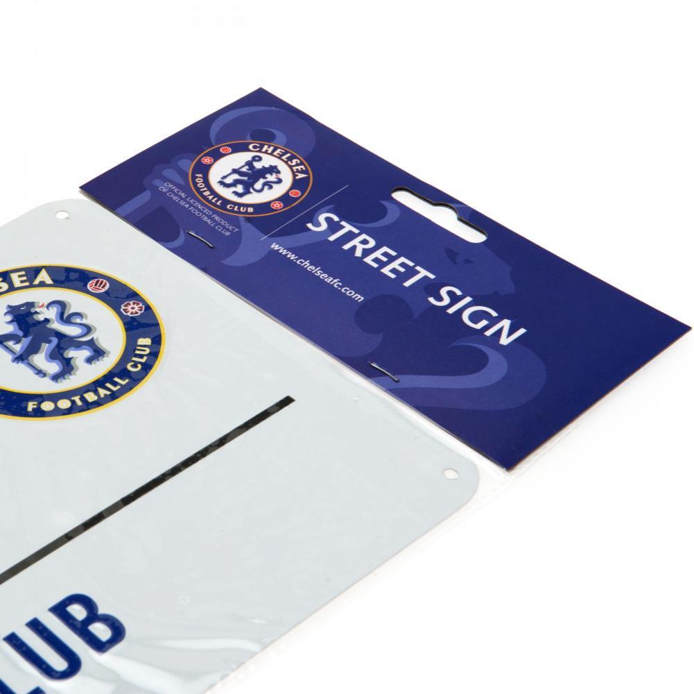 Chelsea FC White Street Sign: 3 - Signs & Plaques By Chelsea