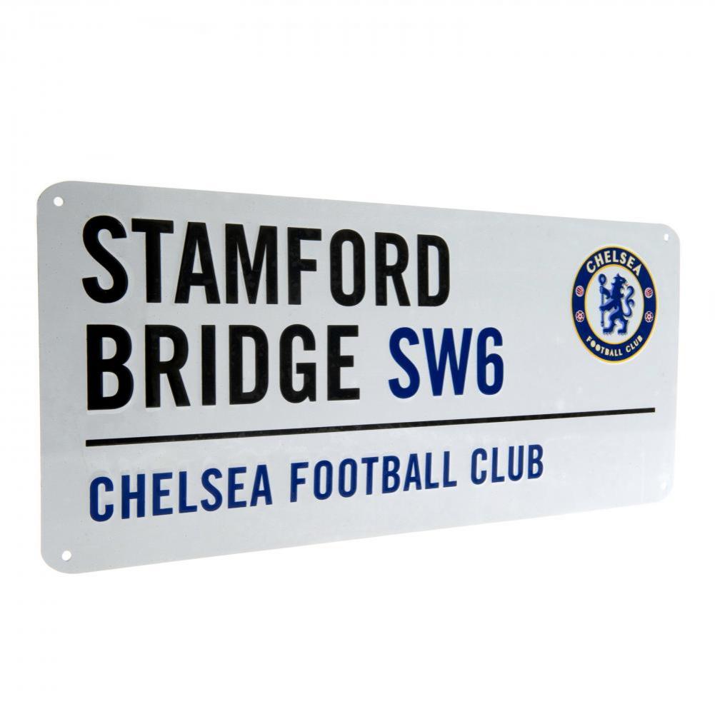 Chelsea FC White Street Sign: 2 - Signs & Plaques By Chelsea