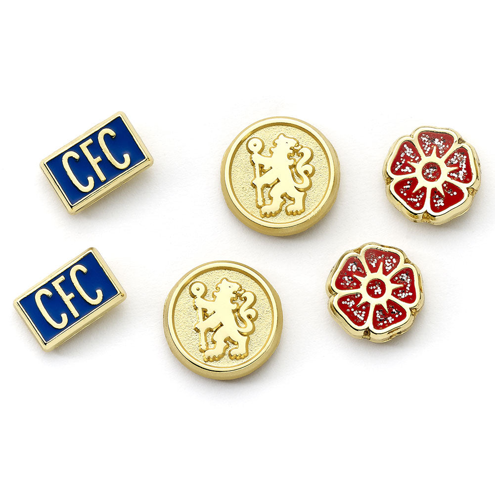 Chelsea FC Stud Earring Set: 2 - Earrings By Chelsea