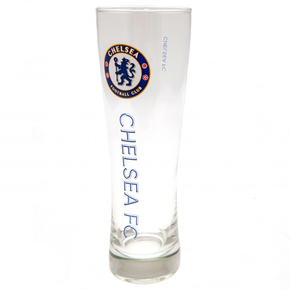 Chelsea FC Tall Beer Glass: 1 - Glassware By Chelsea