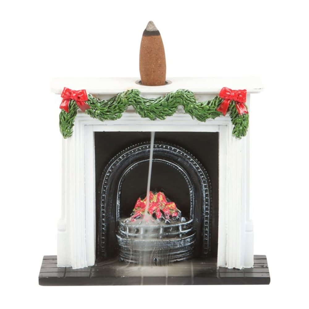 Christmas Fireplace Backflow Incense Burner: 2 - Incense Holders By Gift Moments