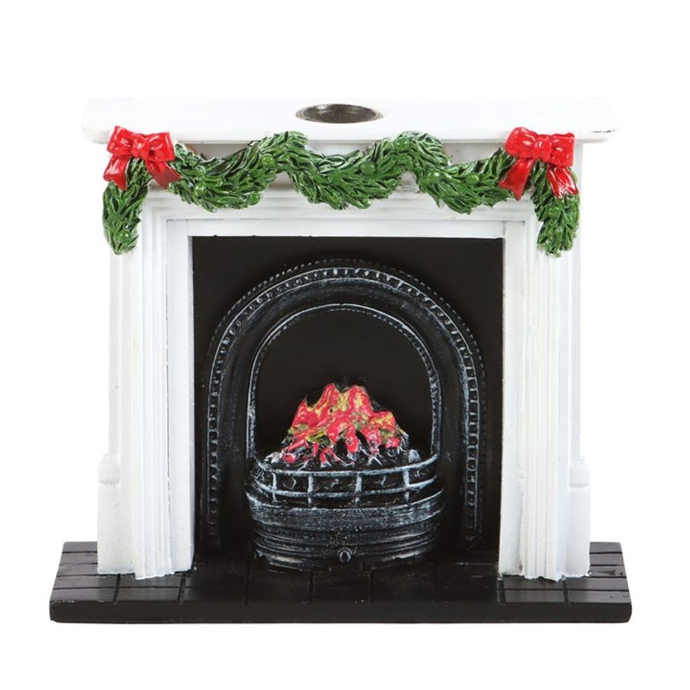 Christmas Fireplace Backflow Incense Burner: 3 - Incense Holders By Gift Moments