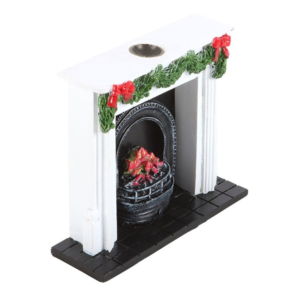 Christmas Fireplace Backflow Incense Burner: 4 - Incense Holders By Gift Moments