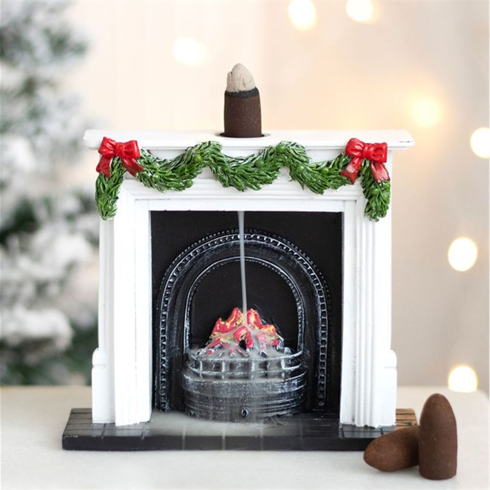 Christmas Fireplace Backflow Incense Burner: 1 - Incense Holders By Gift Moments