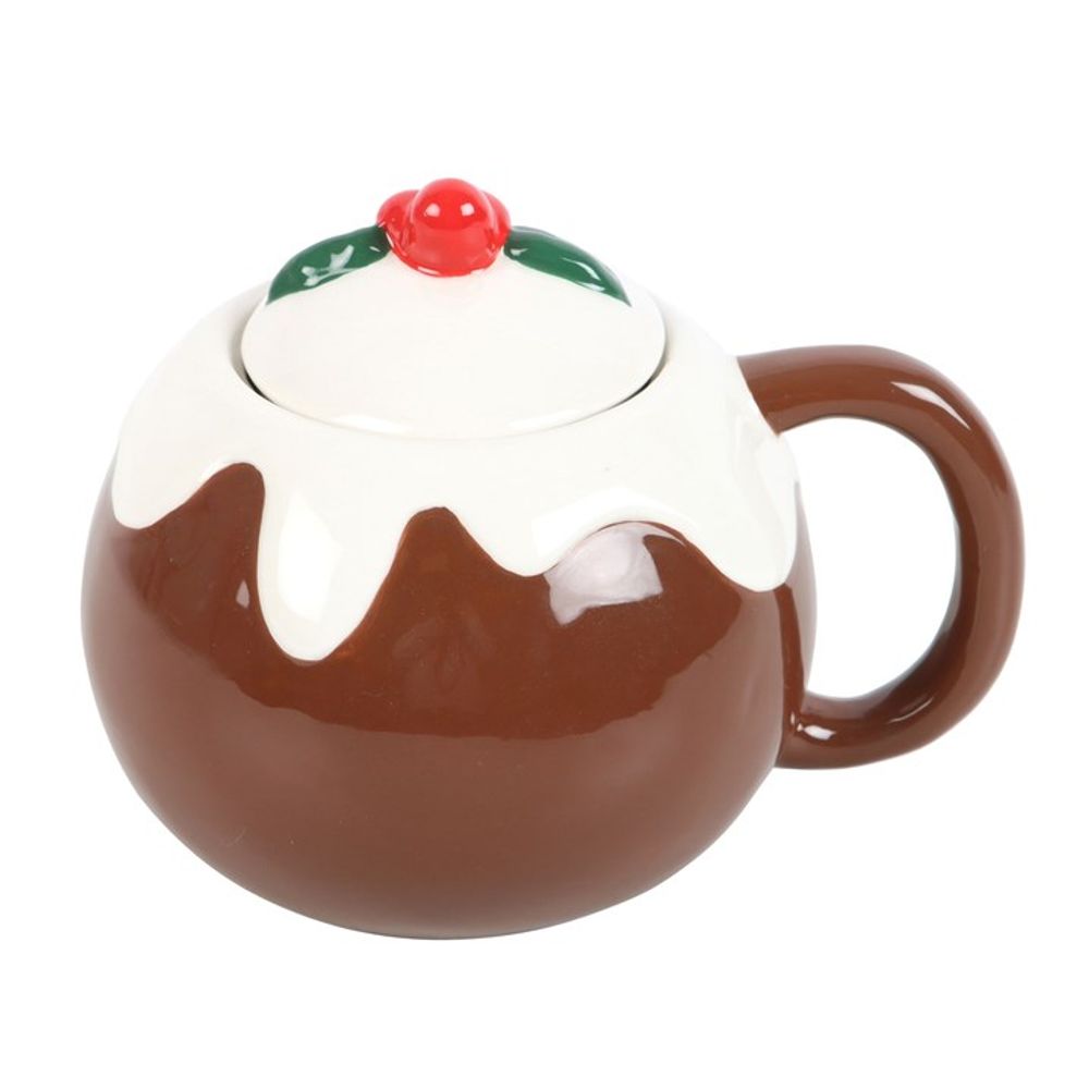 Christmas Pudding Shaped Mug: 5 - Mugs By Gift Moments