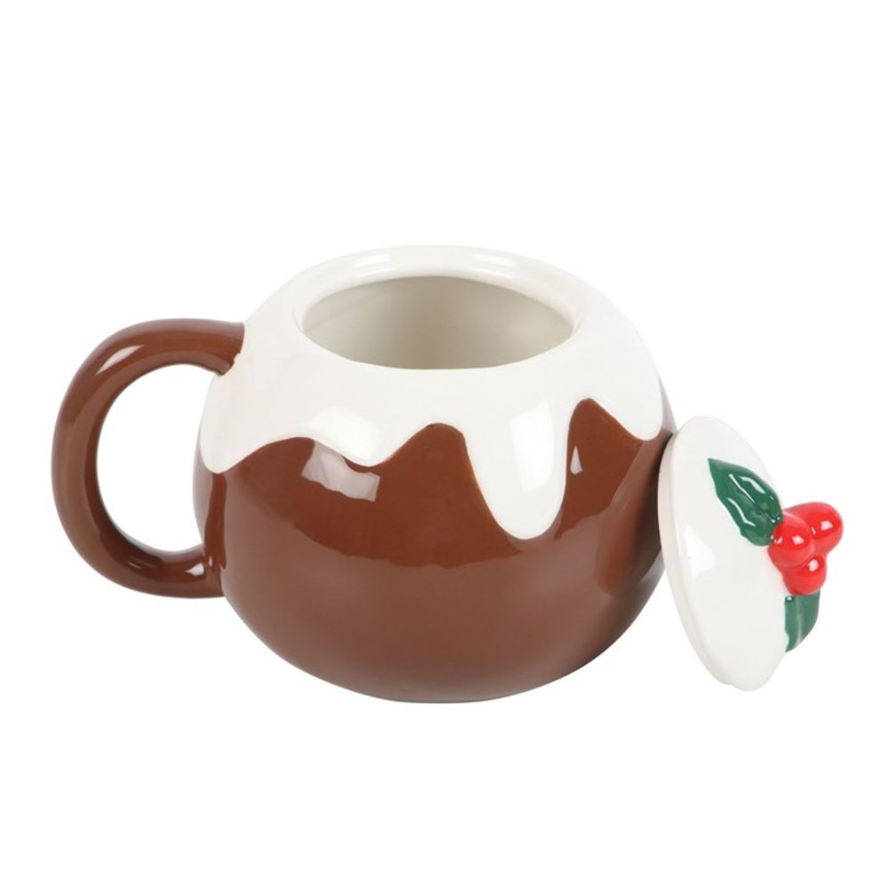 Christmas Pudding Shaped Mug: 3 - Mugs By Gift Moments