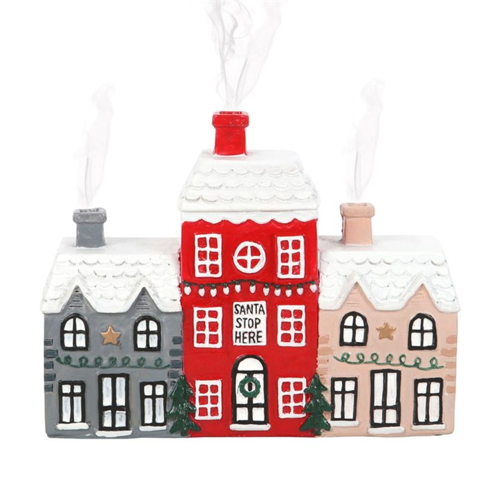 Christmas Village Incense Cone Holder: 1 - Incense Holders By Gift Moments