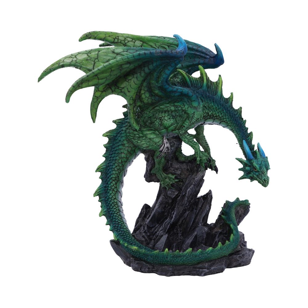 Clifftop Keeper Green Dragon Figurine 21cm: 2 - Figures & Collectables By Gift Moments