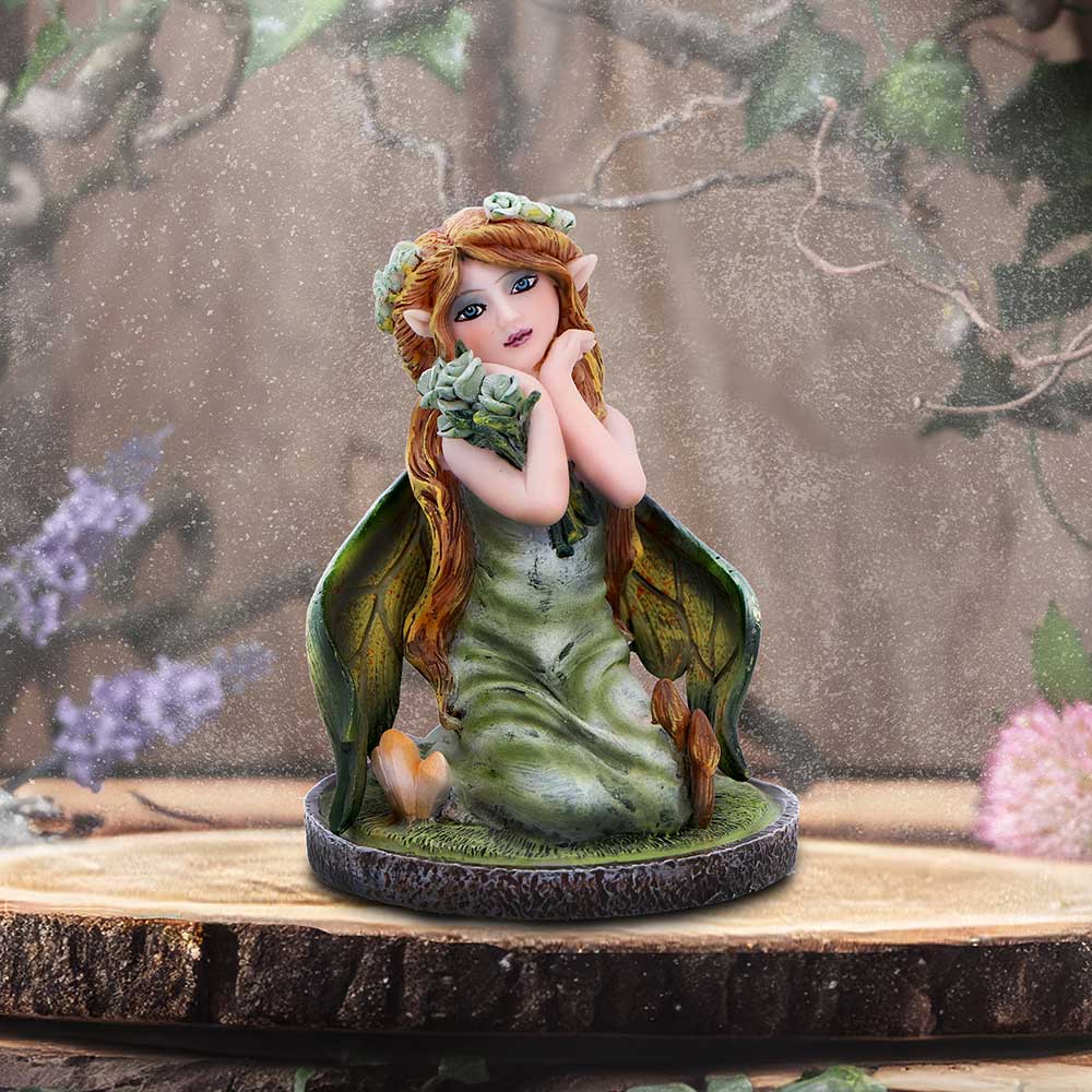 Clover Green Crystal Fairy Figurine: 1 - Figures & Collectables By Gift Moments