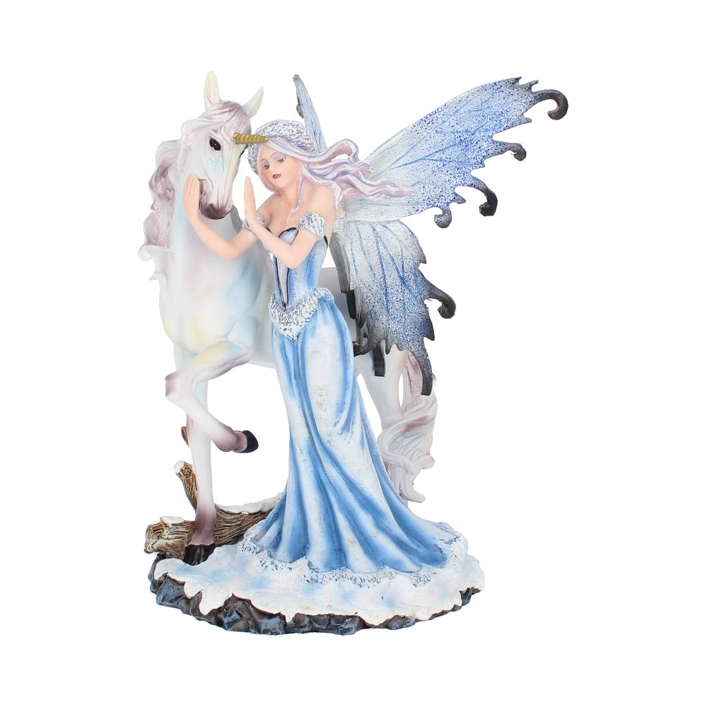 Comfort 21.5cm Ice Fairy and White Unicorn Figurine: 2 - Figures & Collectables By Gift Moments