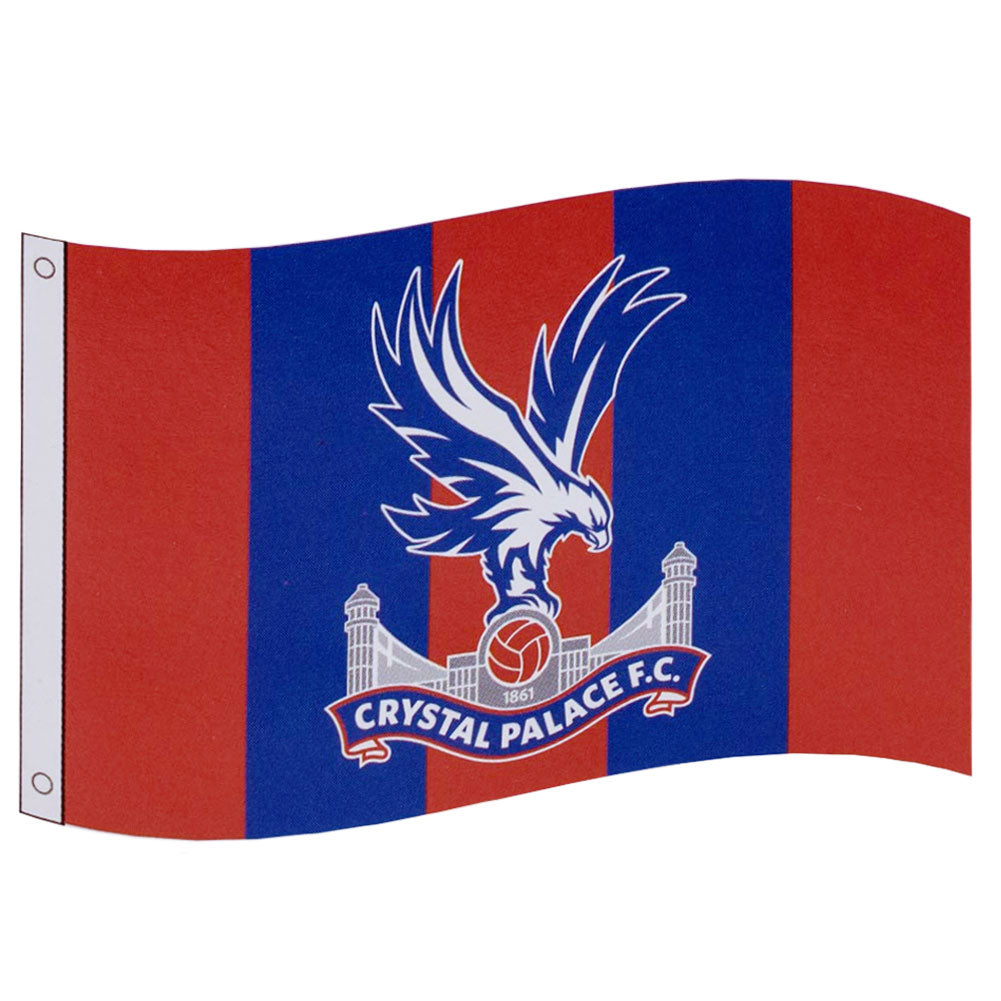 Crystal Palace FC Core Crest Flag - Shop Flags & Banners At Gift Moments - 1