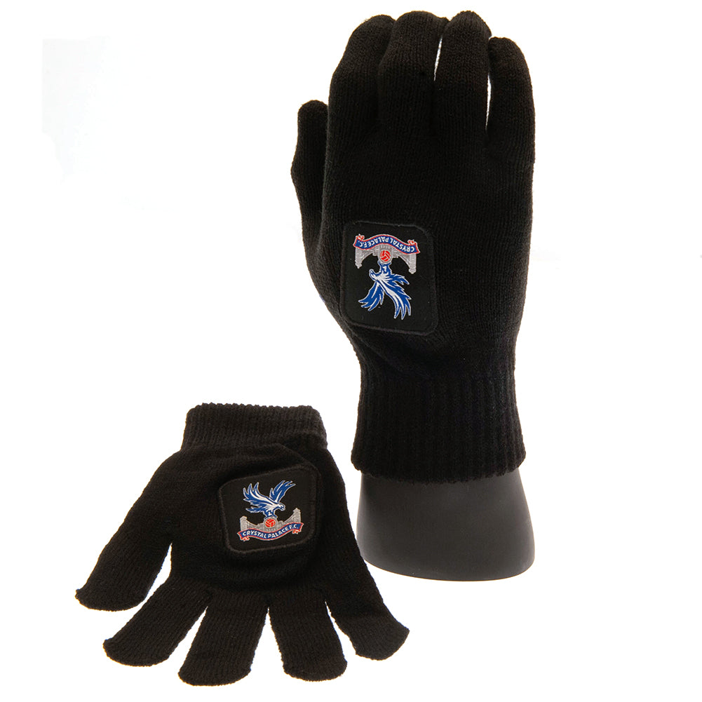 Crystal Palace FC Knitted Gloves Junior: 1 - Gloves By Crystal Palace