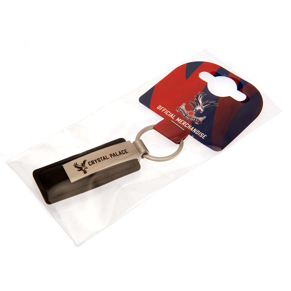 Crystal Palace FC Leather Key Fob - Shop Keyrings At Gift Moments - 3