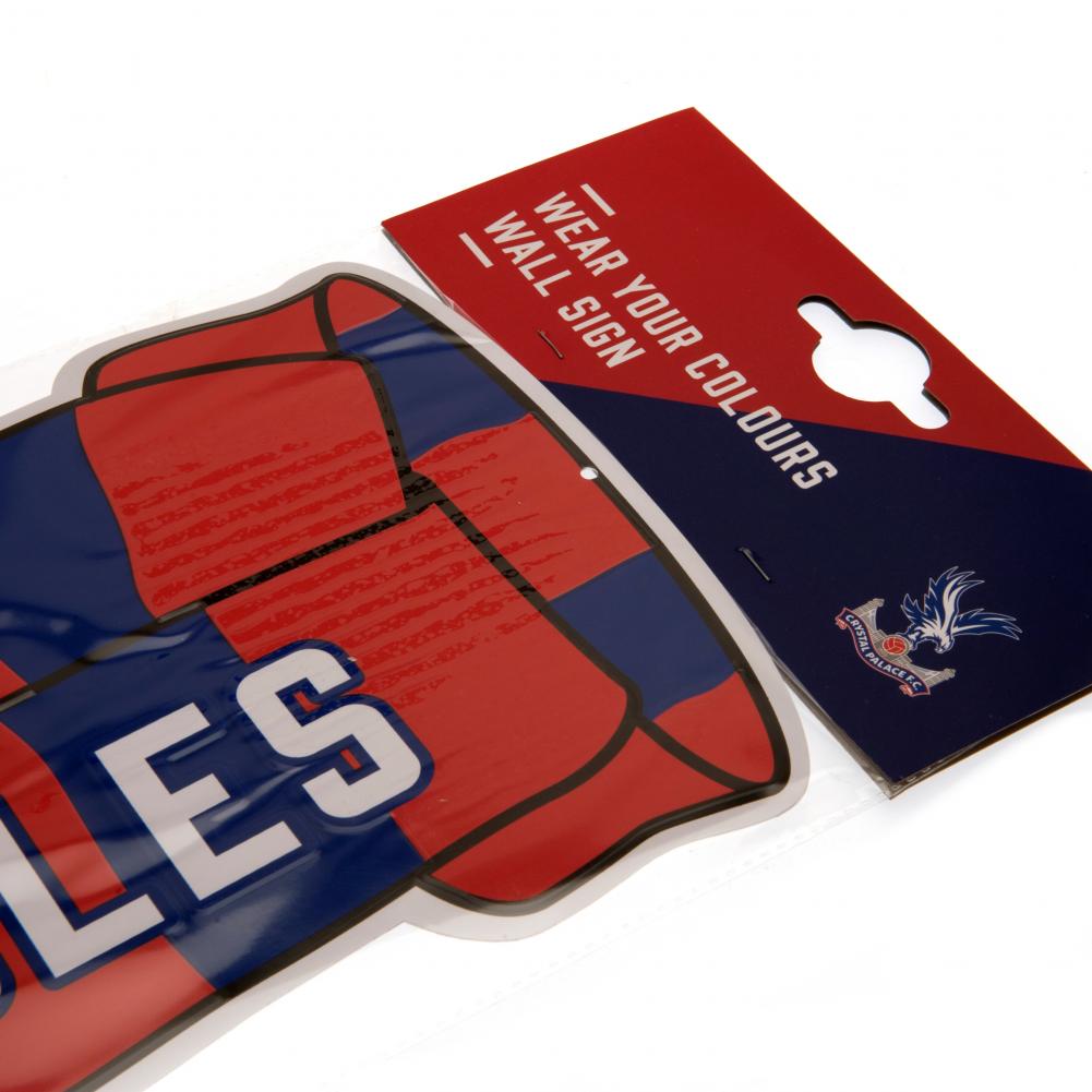 Crystal Palace FC Show Your Colours Sign - Shop Signs & Plaques At Gift Moments - 3