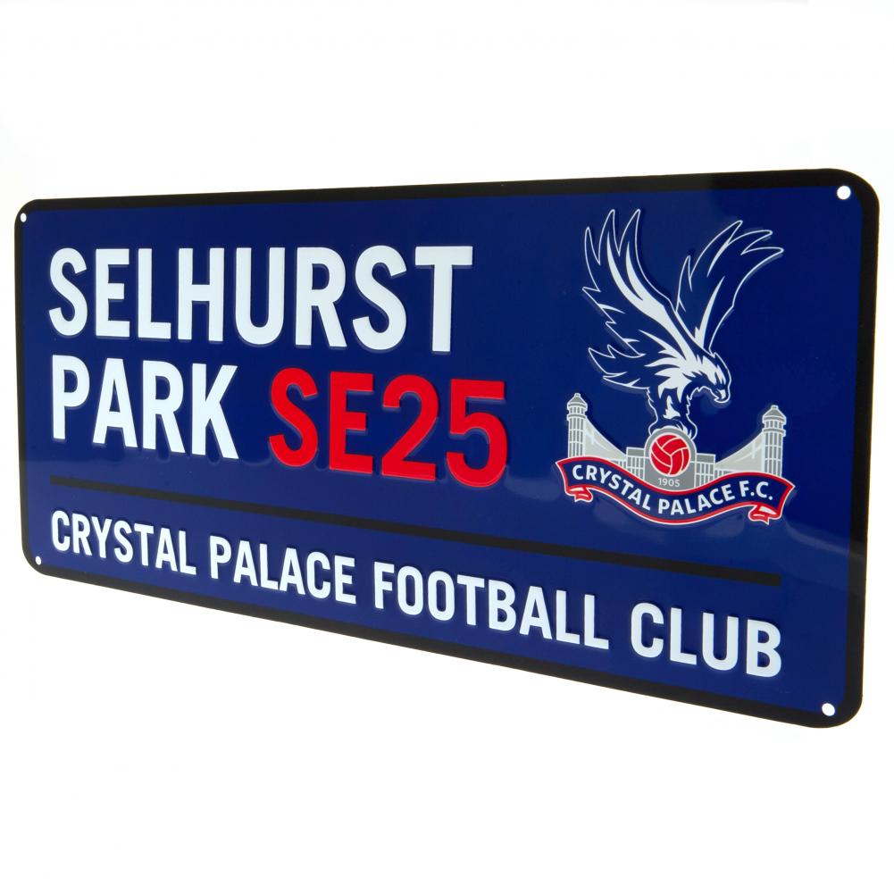 Crystal Palace FC Colour Street Sign - Shop Signs & Plaques At Gift Moments - 3