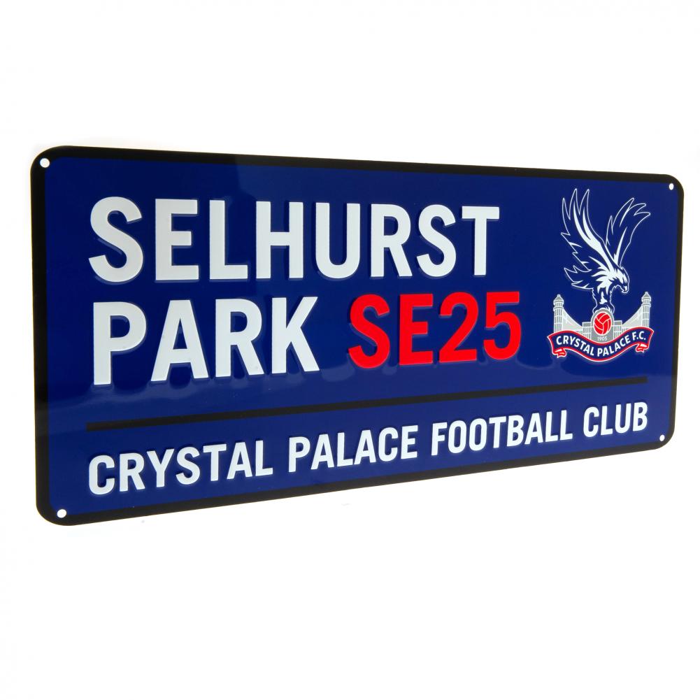 Crystal Palace FC Colour Street Sign - Shop Signs & Plaques At Gift Moments - 2
