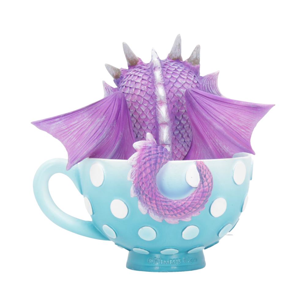 Cutieling Figurine Cute Dragon in a Teacup Ornament: 5 - Figurines Small (Under 15cm) By NN Designs
