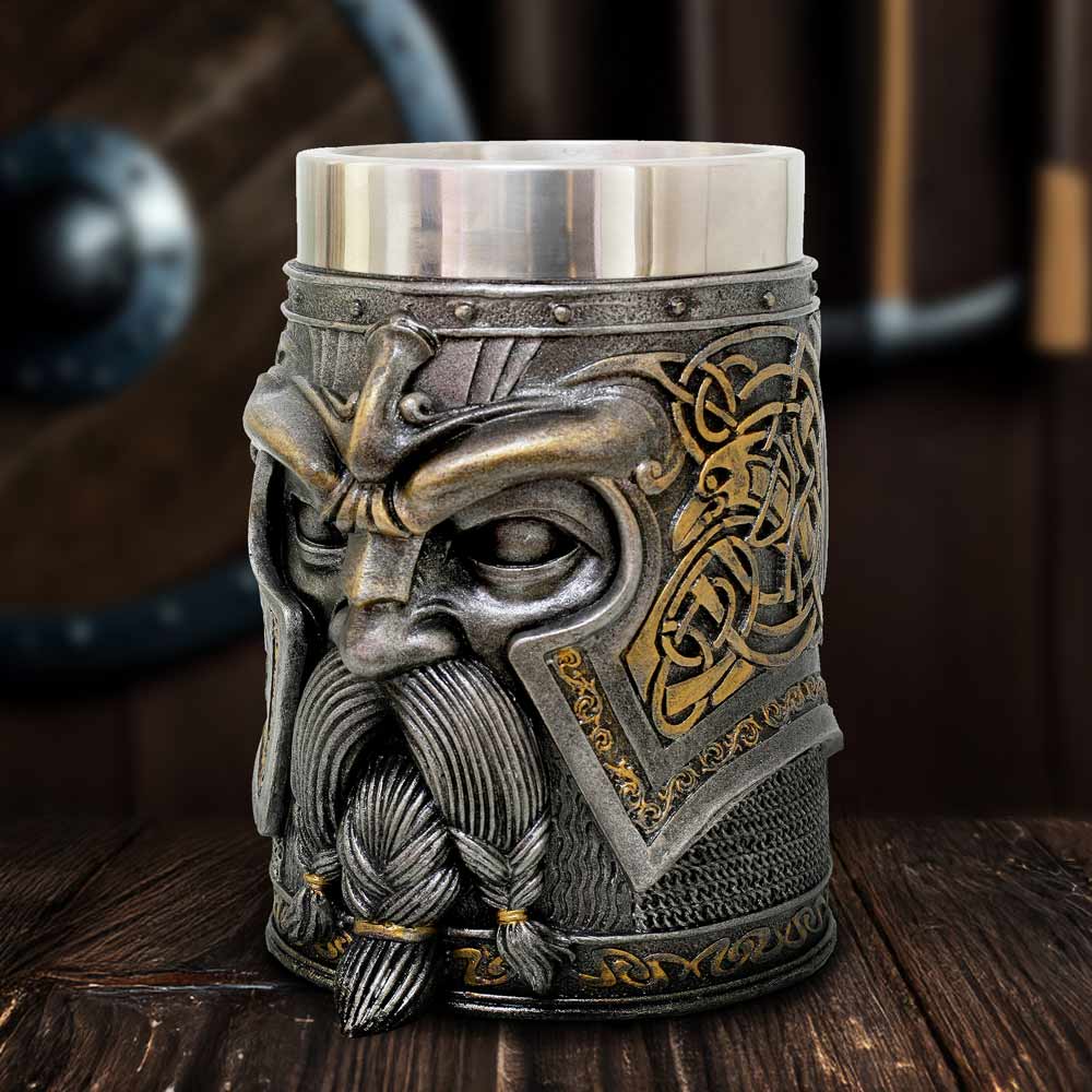 Odin Viking Tankard - Shop Tankards At Gift Moments - 1