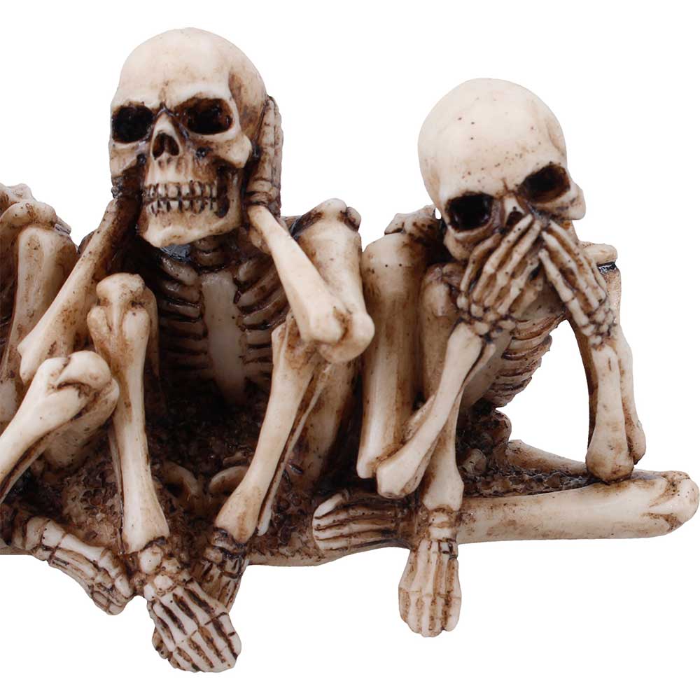 Three Wise Corpse Figurines