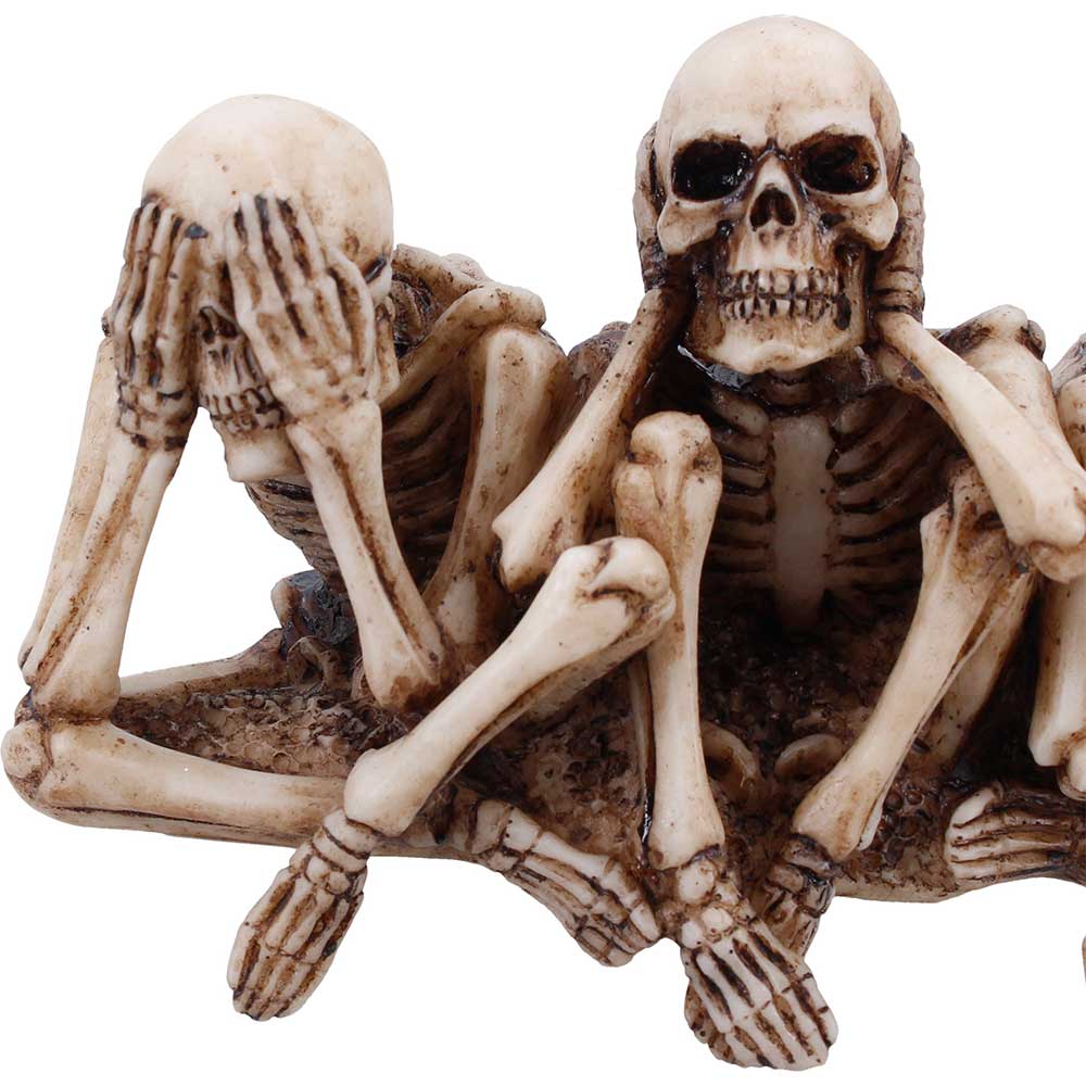 Three Wise Corpse Figurines