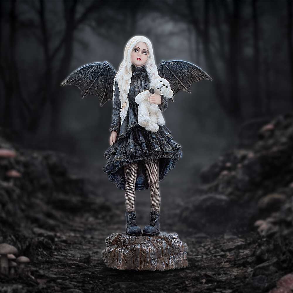Gentle Holf Gothic Fairy Figurine 25.5cm - Shop Figurines Medium (15-29cm) At Gift Moments - 1