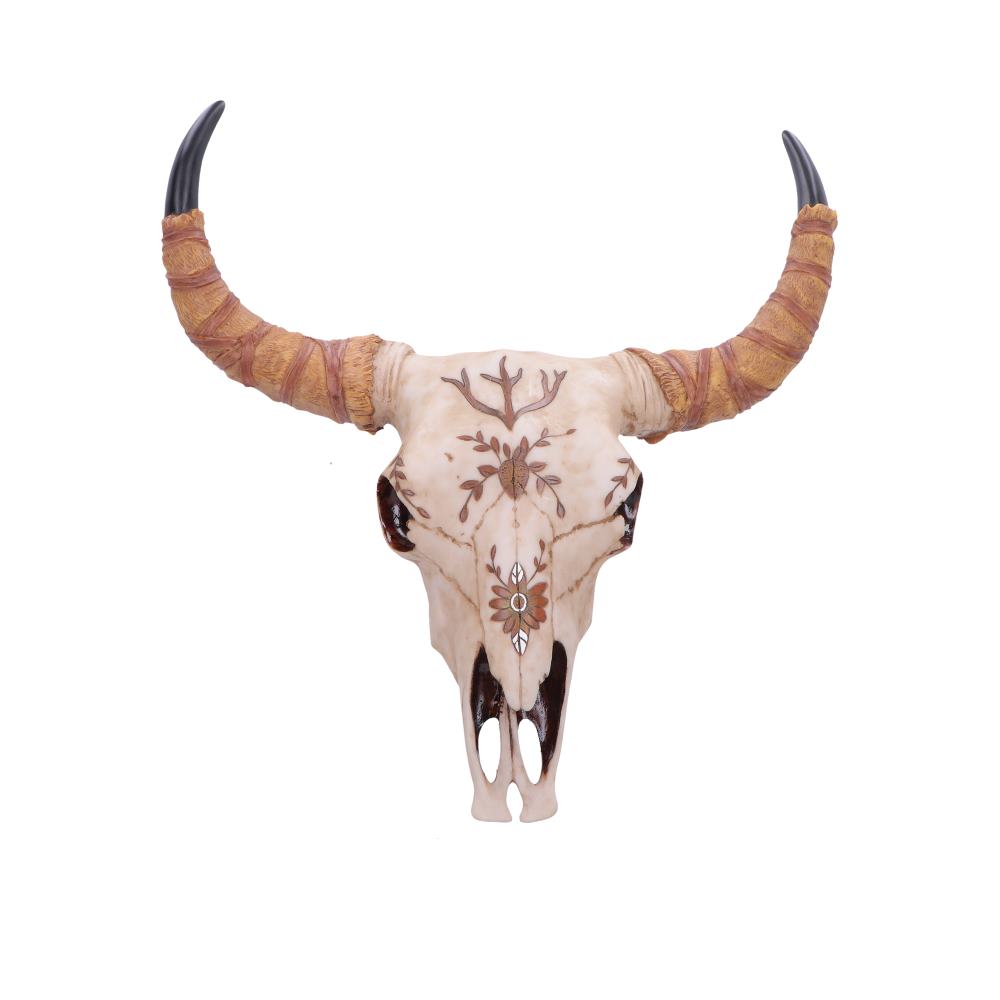Spirit of the South Crown Skull Ornament 42.5cm - Shop Wall Hanging Sculptures At Gift Moments - 2