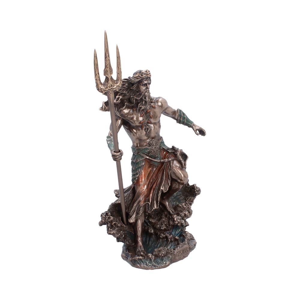 Poseidon Greek God of the Sea Figurine 25.2cm - Shop Figurines Medium (15-29cm) At Gift Moments - 5