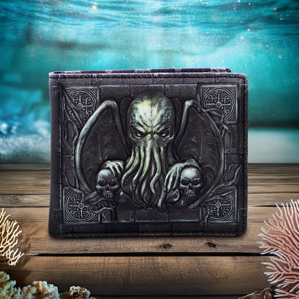 Dark Gothic Cthulhu Wallet: 1 - Wallets By NN Designs