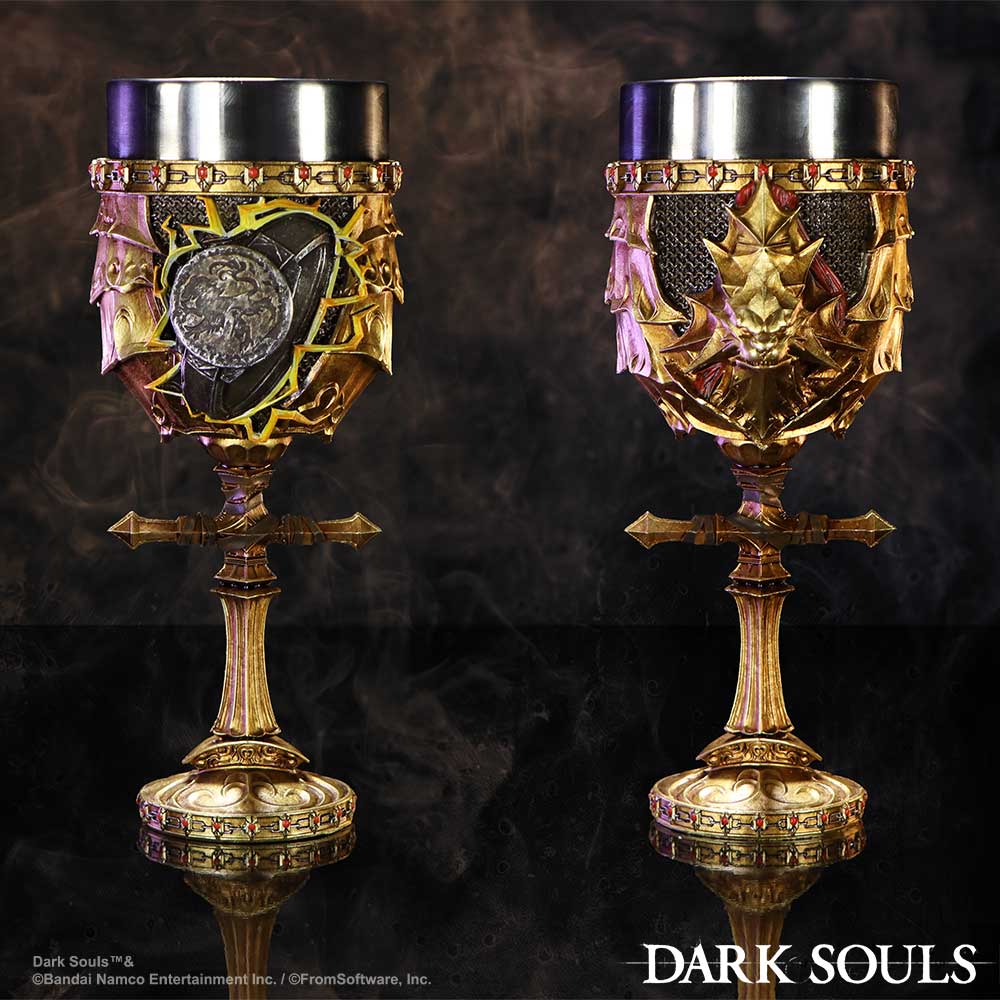 Dark Souls Dragon Slayer Ornstein Goblet - Shop Goblets & Chalices At Gift Moments - 2