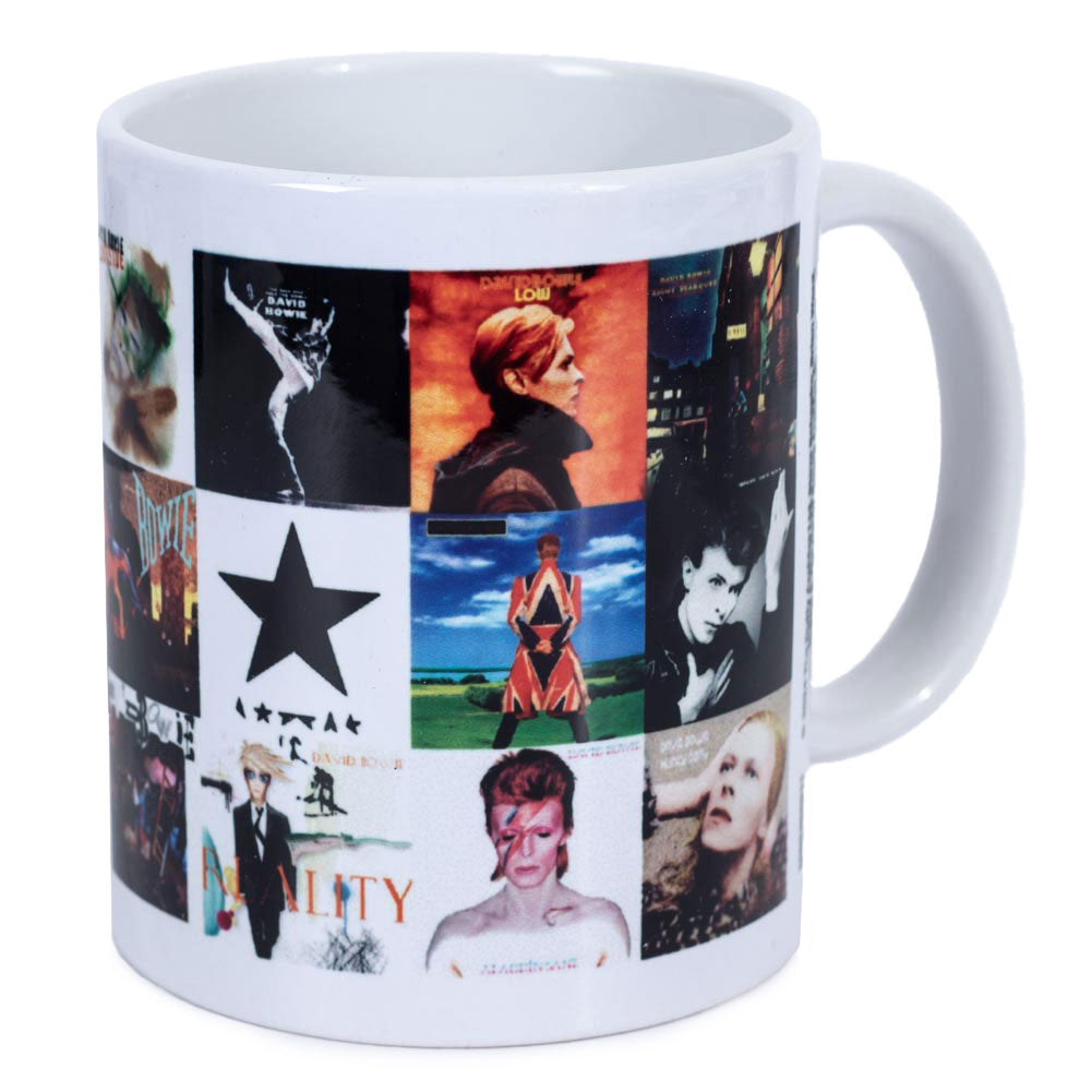 David Bowie Album Collage Mug - Shop Mugs At Gift Moments - 3