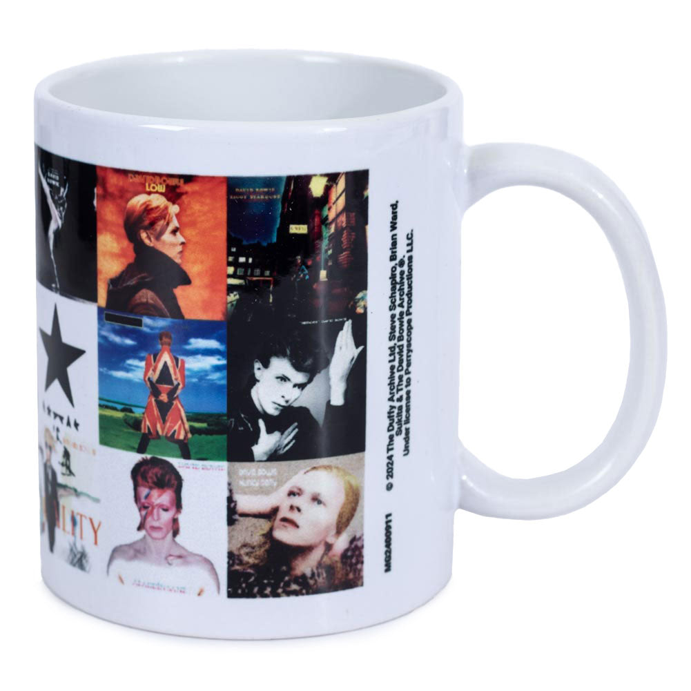 David Bowie Album Collage Mug - Shop Mugs At Gift Moments - 4
