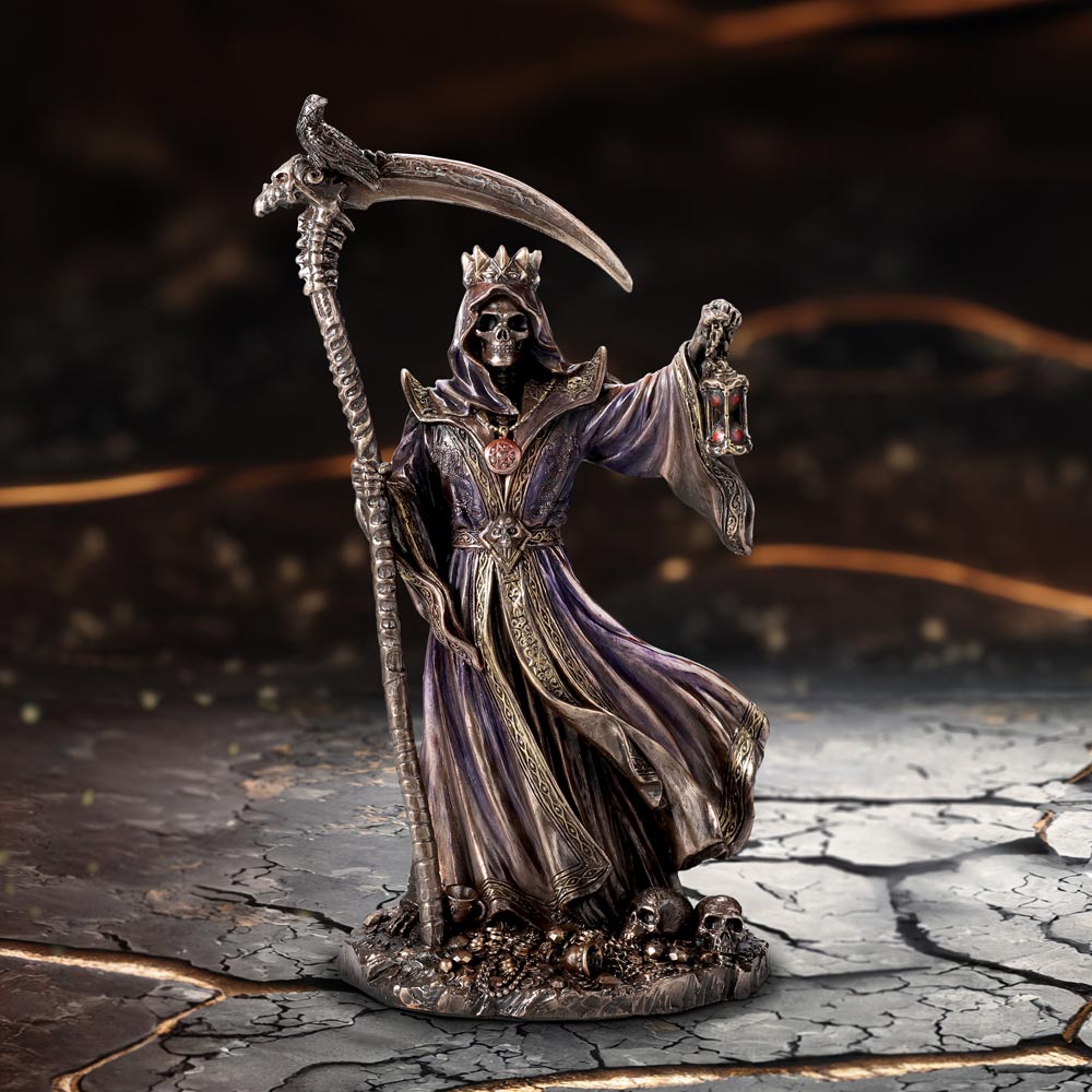 Deathly Crown King Skeletal Reaper Figurine: 1 - Figures & Collectables By Gift Moments
