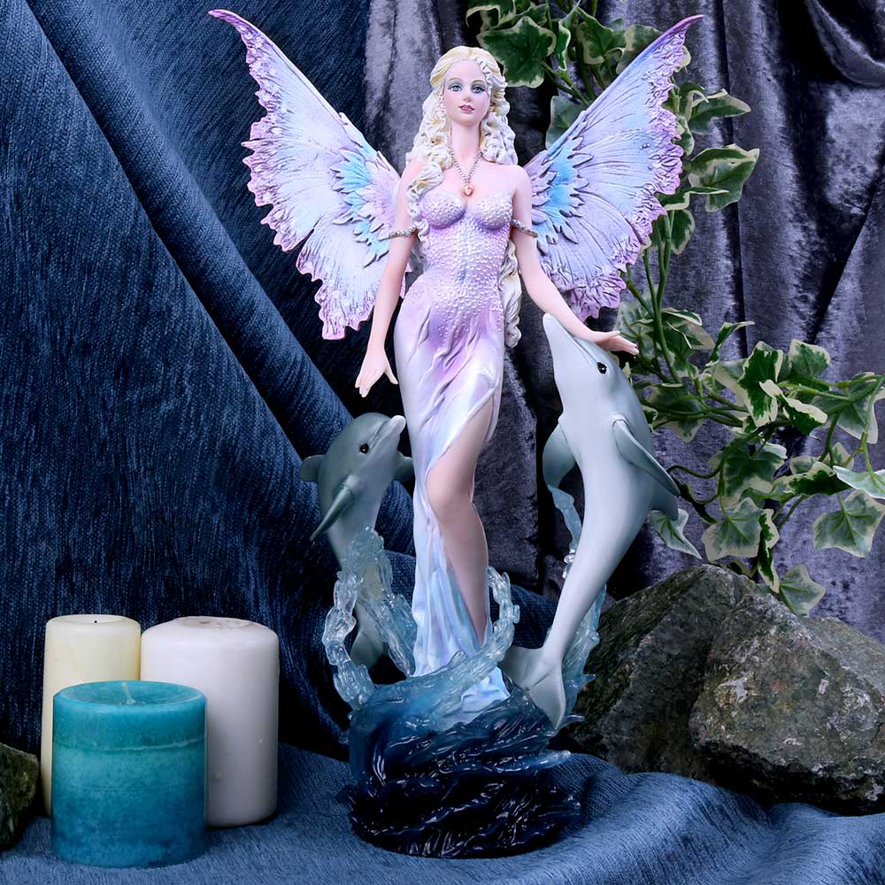 Delphinia Dolphin Companion Ocean Fairy Ornament: 1 - Figures & Collectables By Gift Moments
