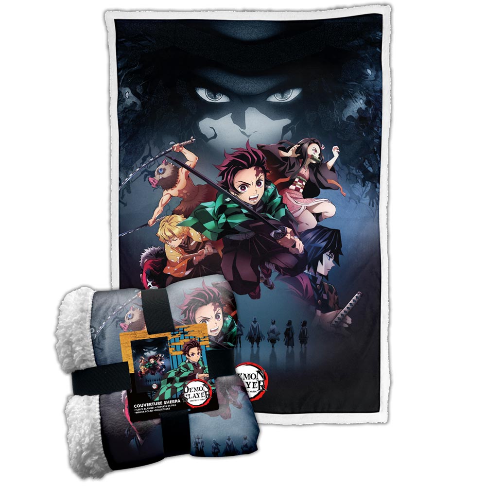 Demon Slayer Fleece Throw: 2 - Blankets By Demon Slayer