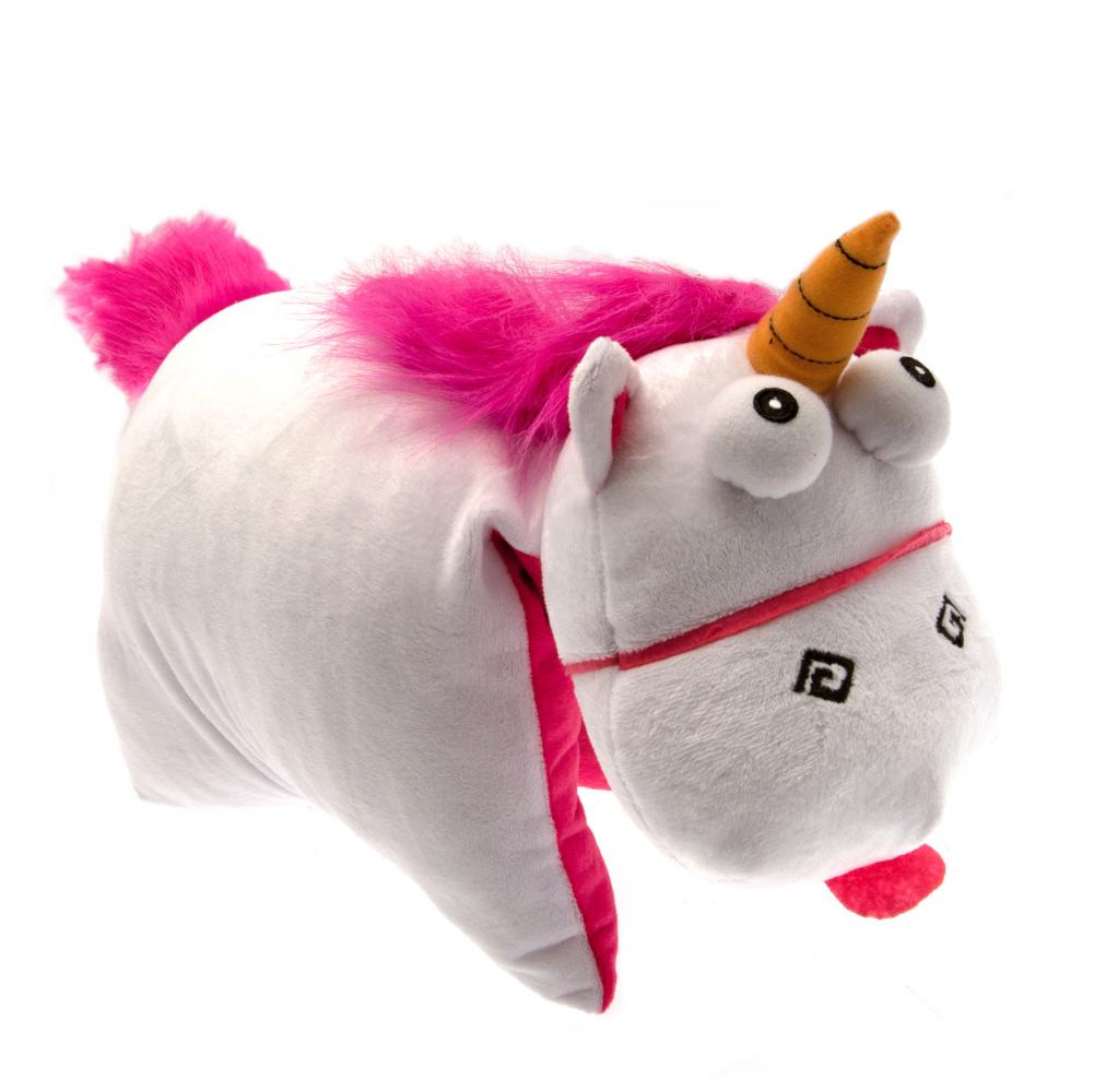 Despicable Me Folding Cushion Fluffy Unicorn - Shop Cushions At Gift Moments - 2