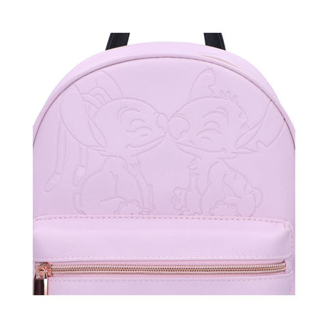 Disney Stitch and Angel Backpack in Baby Pink: 4 - Bags By Lilo & Stitch