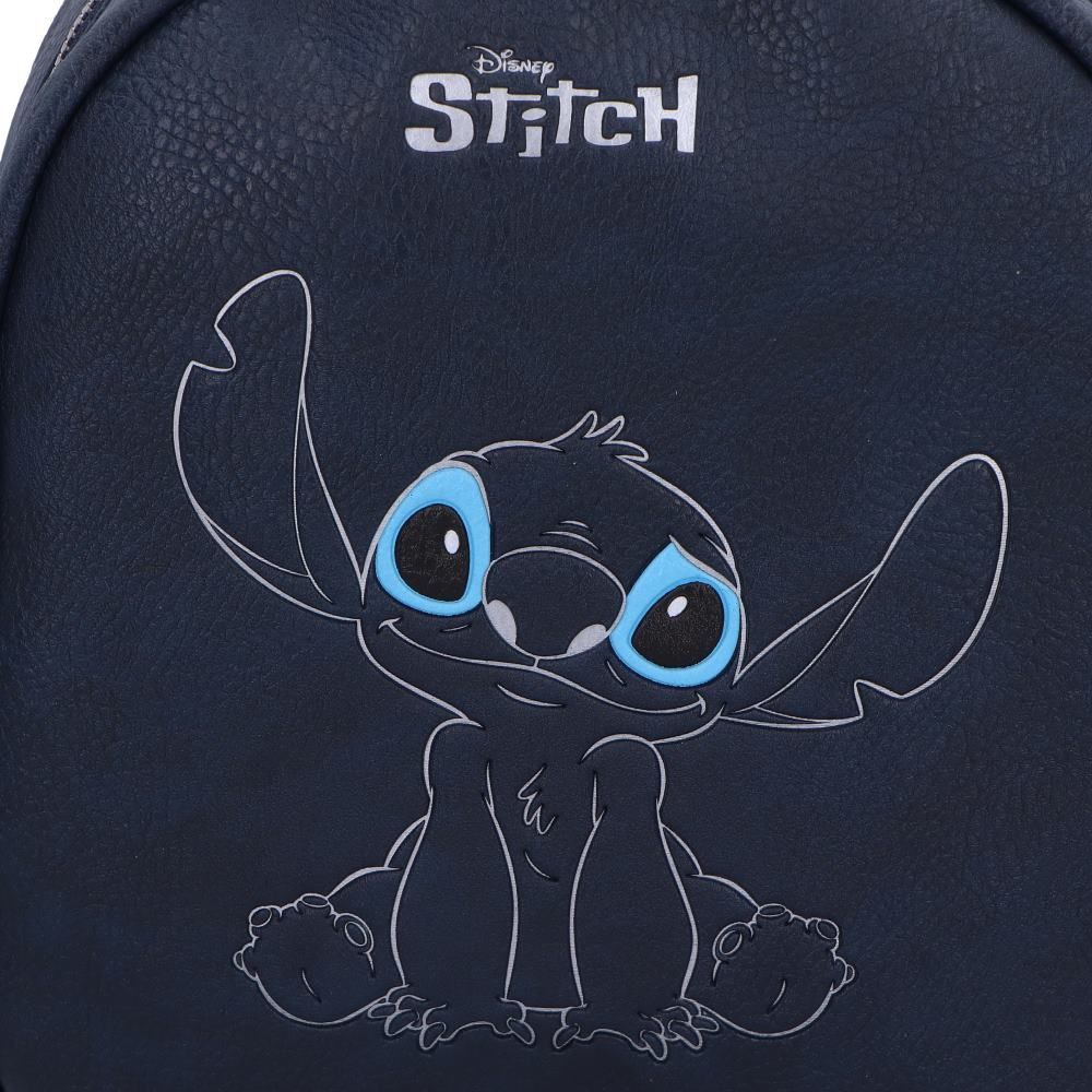 Disney Stitch Mini Backpack in Black: 6 - Bags By Lilo & Stitch