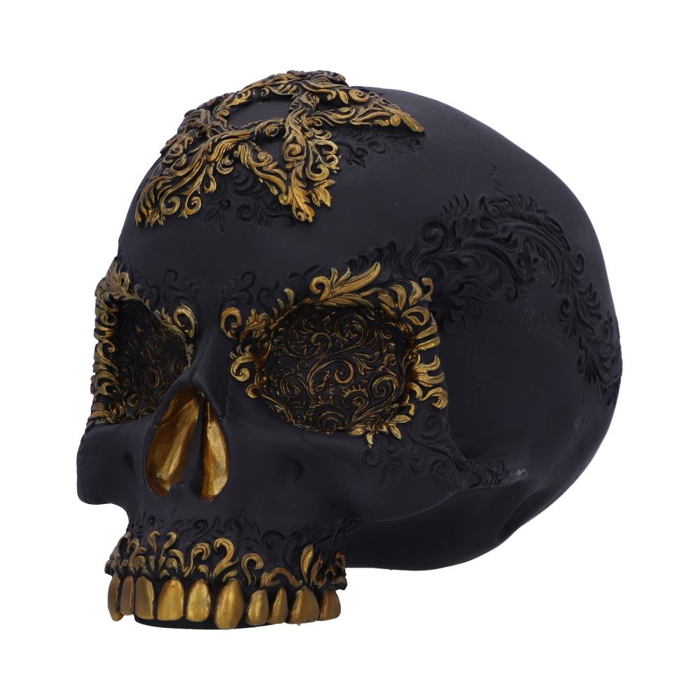 Divine Demise Black and Gold Skull: 5 - Figures & Collectables By NN Designs