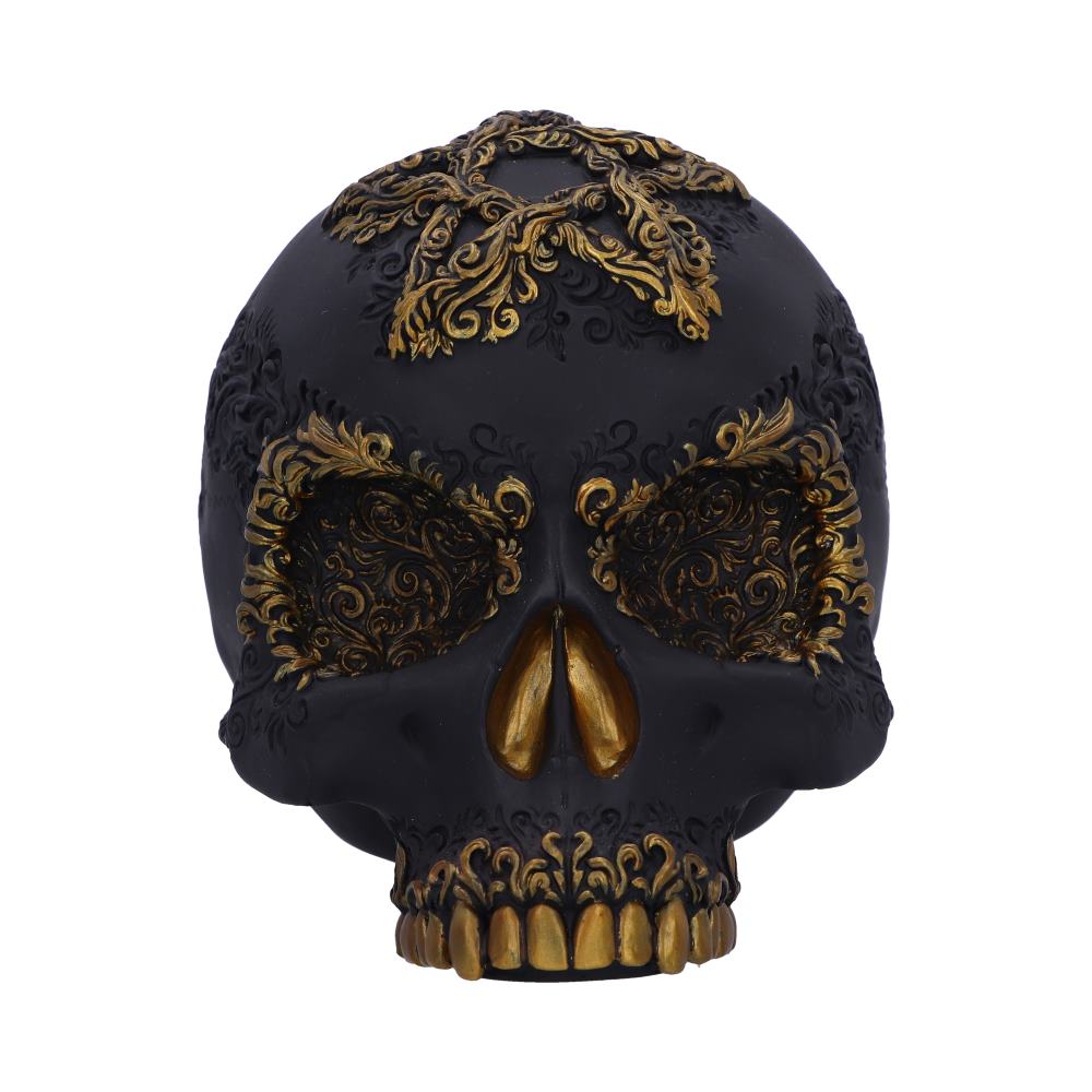 Divine Demise Black and Gold Skull: 3 - Figures & Collectables By NN Designs