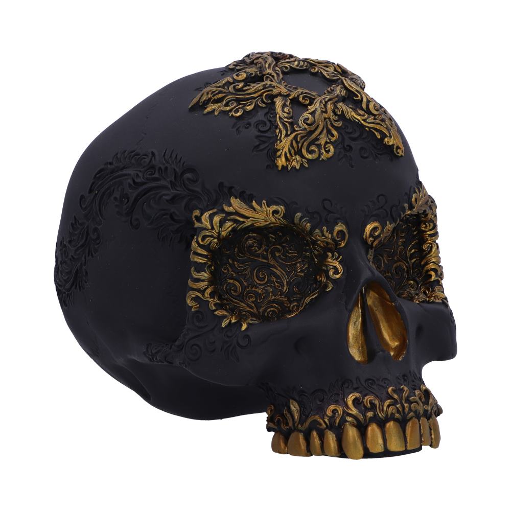 Divine Demise Black and Gold Skull: 2 - Figures & Collectables By NN Designs