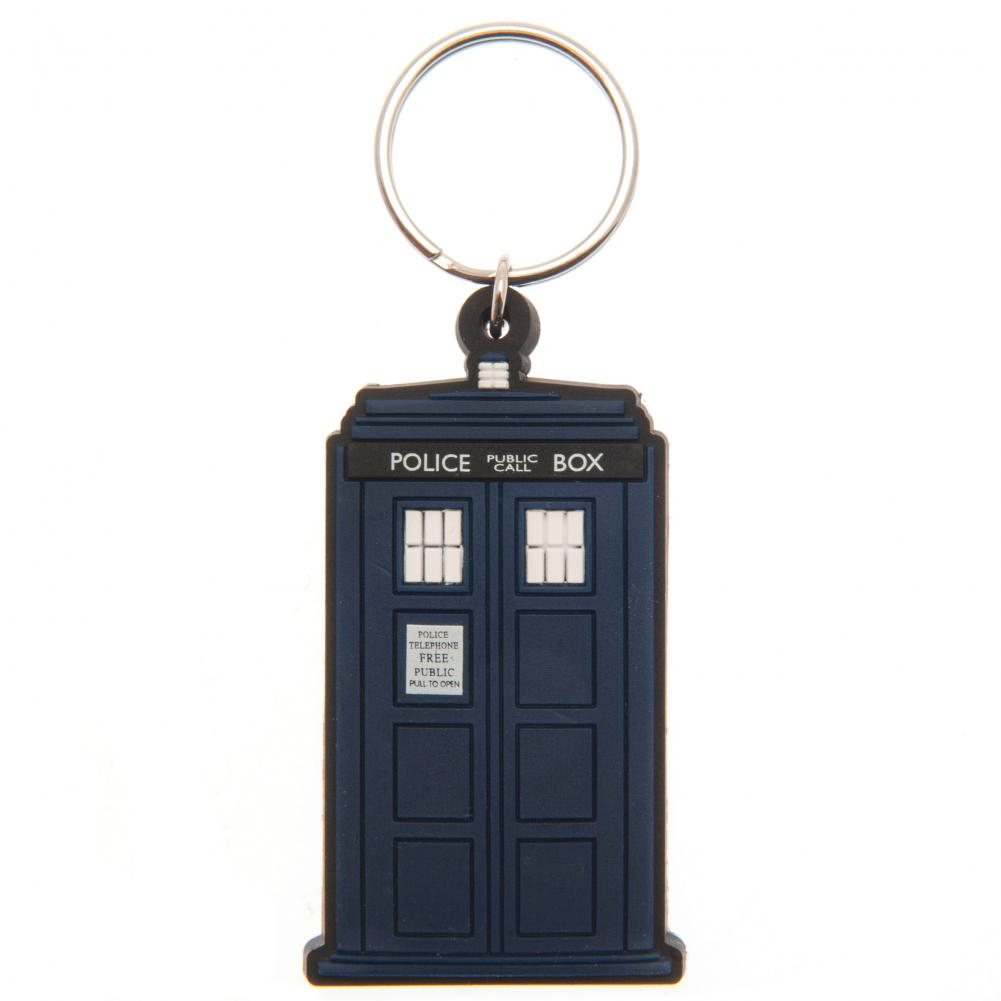 Doctor Who Tardis PVC Keyring - Shop Keyrings At Gift Moments - 1