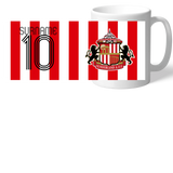 Personalised Sunderland AFC Retro Shirt Mug