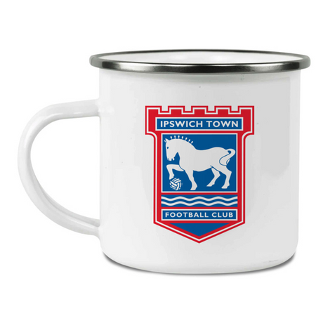 Personalised Ipswich Town FC Enamel Mug