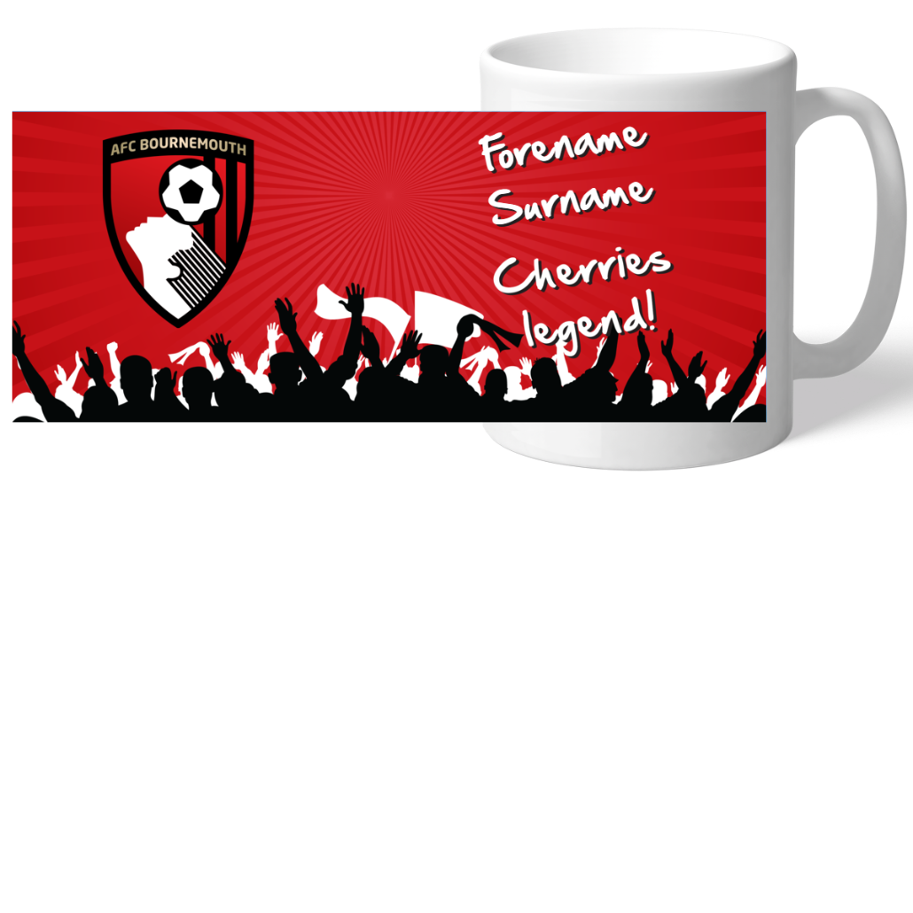 Personalised AFC Bournemouth Legend Mug