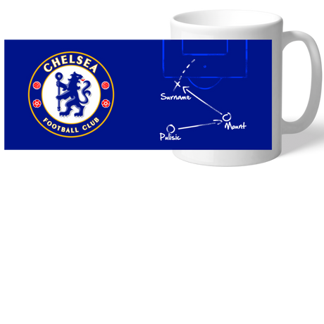 Personalised Chelsea FC Tactics Mug