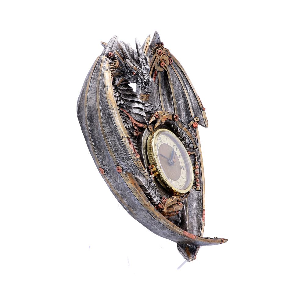 Dracus Horologium Steampunk Dragon Wall Clock: 4 - Clocks By Gift Moments