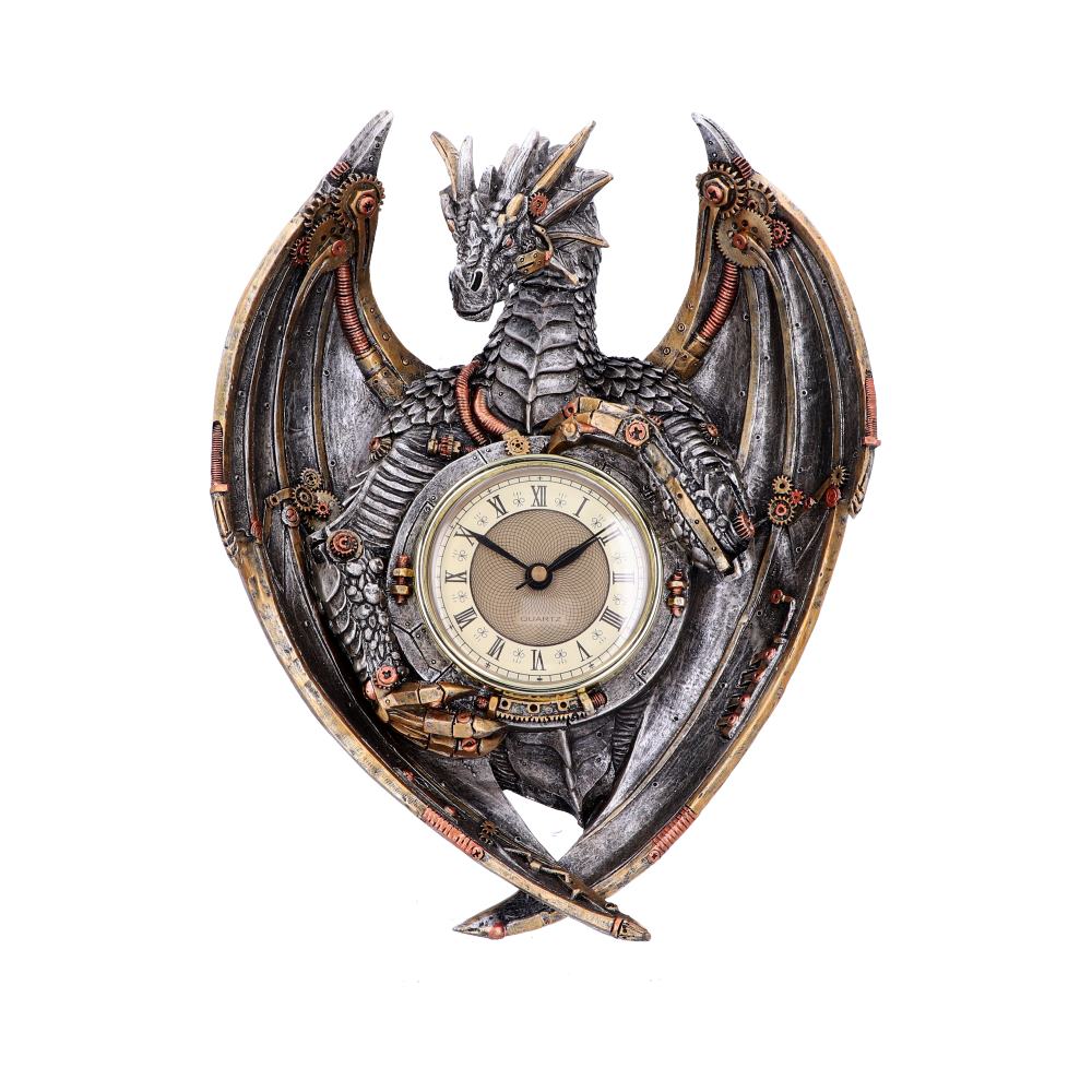 Dracus Horologium Steampunk Dragon Wall Clock: 2 - Clocks By Gift Moments